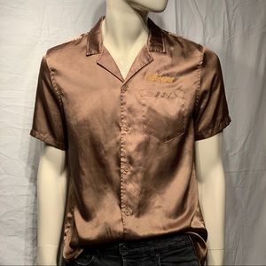 Satin resort shirt